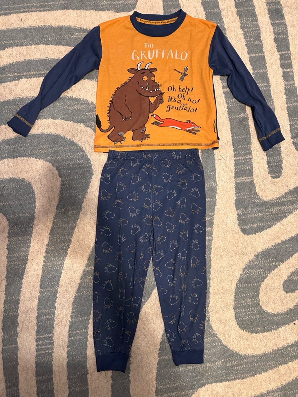 The Gruffalo Kids Pajama Set size 6